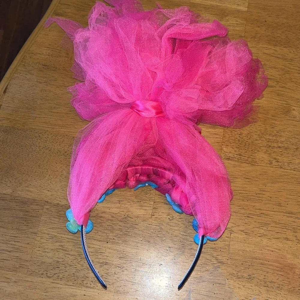 Handmade Trolls Poppy Headband and Tutu
